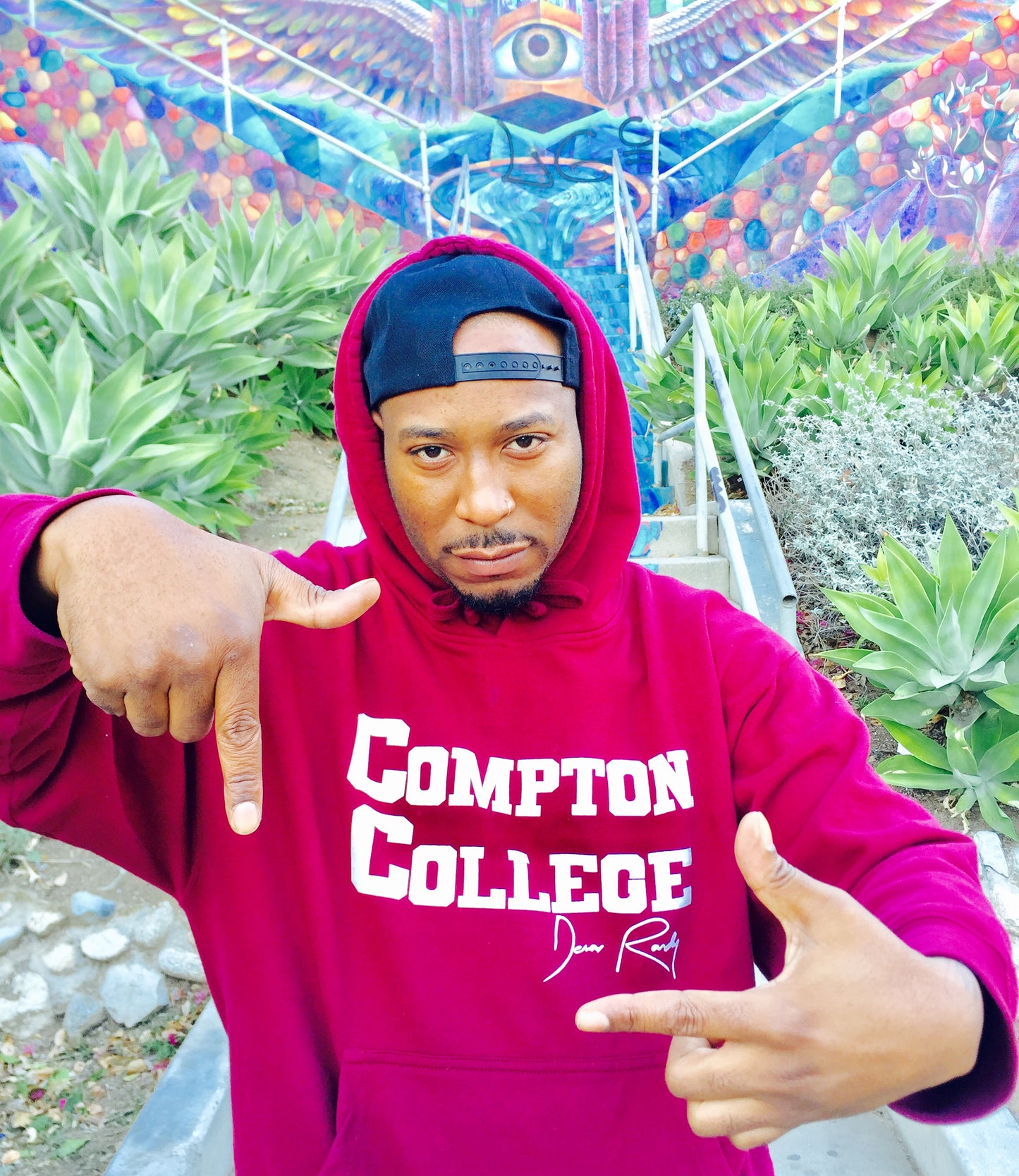 Compton College Signature Hoodie