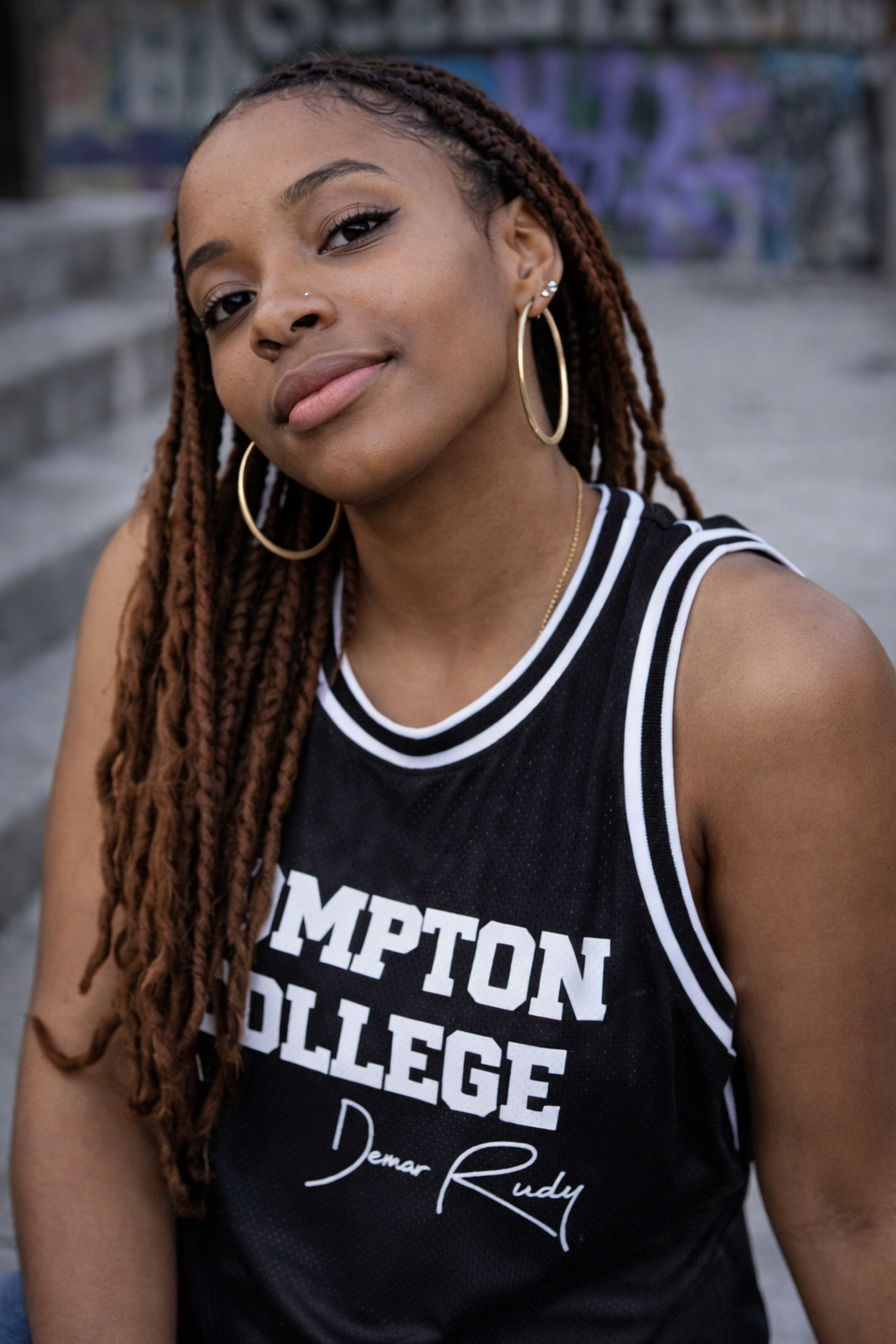 Compton College Mesh Tank
