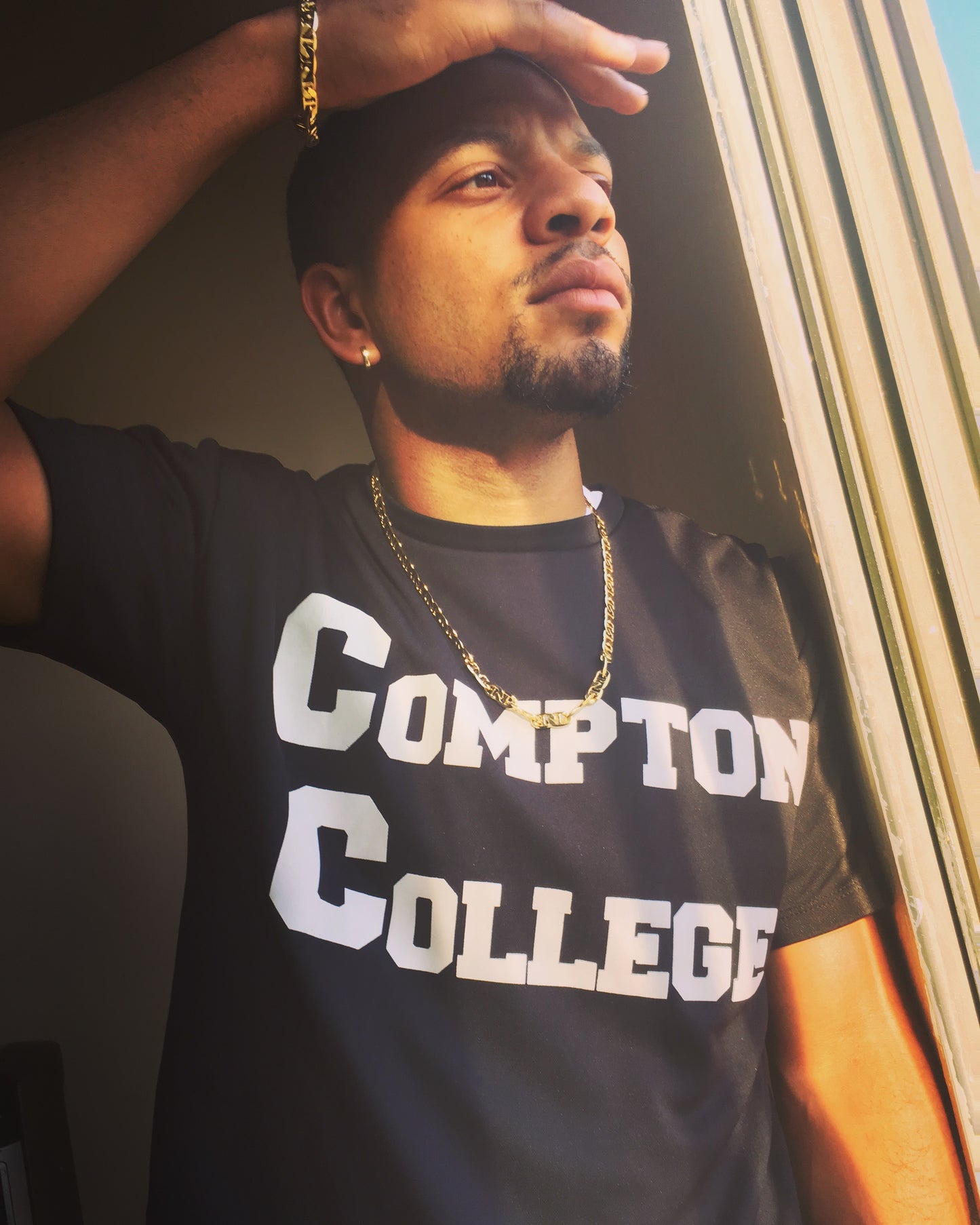 Compton College Signature Tee